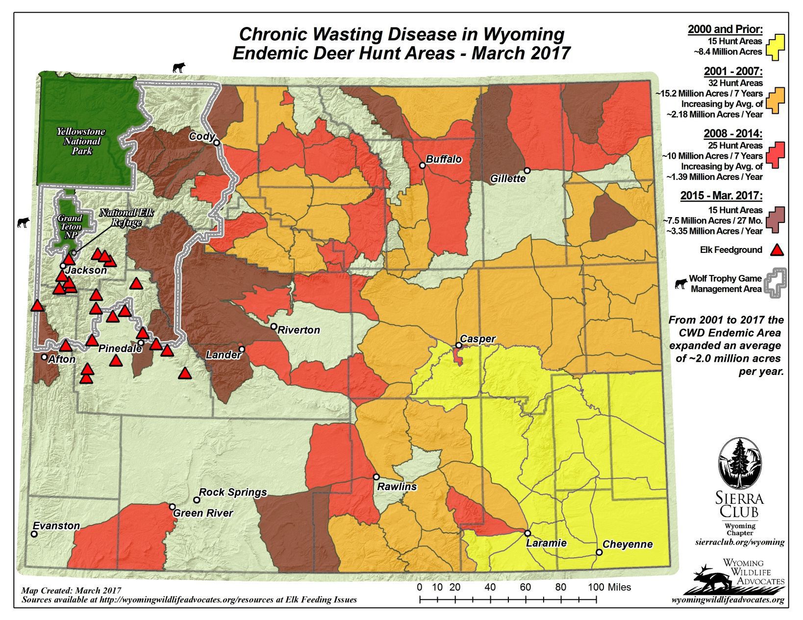 CWD map